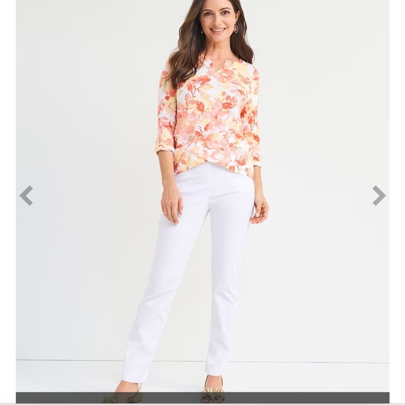 CHICO'S PERFECT STRETCH JOSIE SLIM PANT NWT SZ 1.5 S US SZ 10 S - Picture 1 of 7